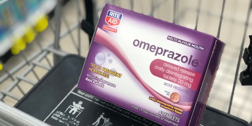Omeprazole Heartburn Tablets Just $8.99 After Cash Back at Rite Aid (Regularly $23)