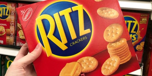 HUGE Ritz Crackers Box with 16 Sleeves Just $3.57 Shipped on Amazon (Regularly $6)