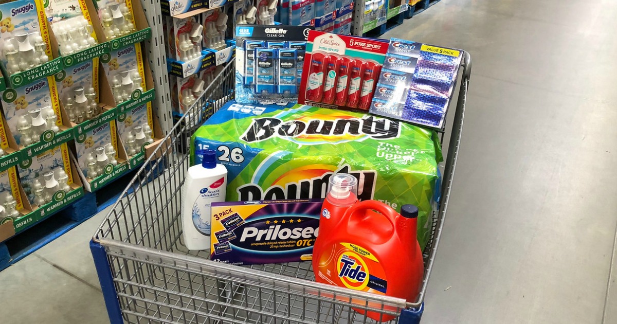 FREE 25 Sam’s Club eGift Card w/ 100 Purchase Bounty, Tide