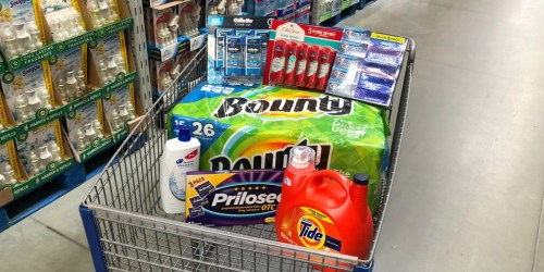 FREE $25 Sam’s Club eGift Card w/ $100 Purchase – Bounty, Tide, Gillette & More