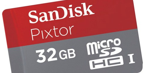 Best Buy: SanDisk Pixtor Memory Card + $25 Shutterfly Credit Only $9.99 ($80 Value)