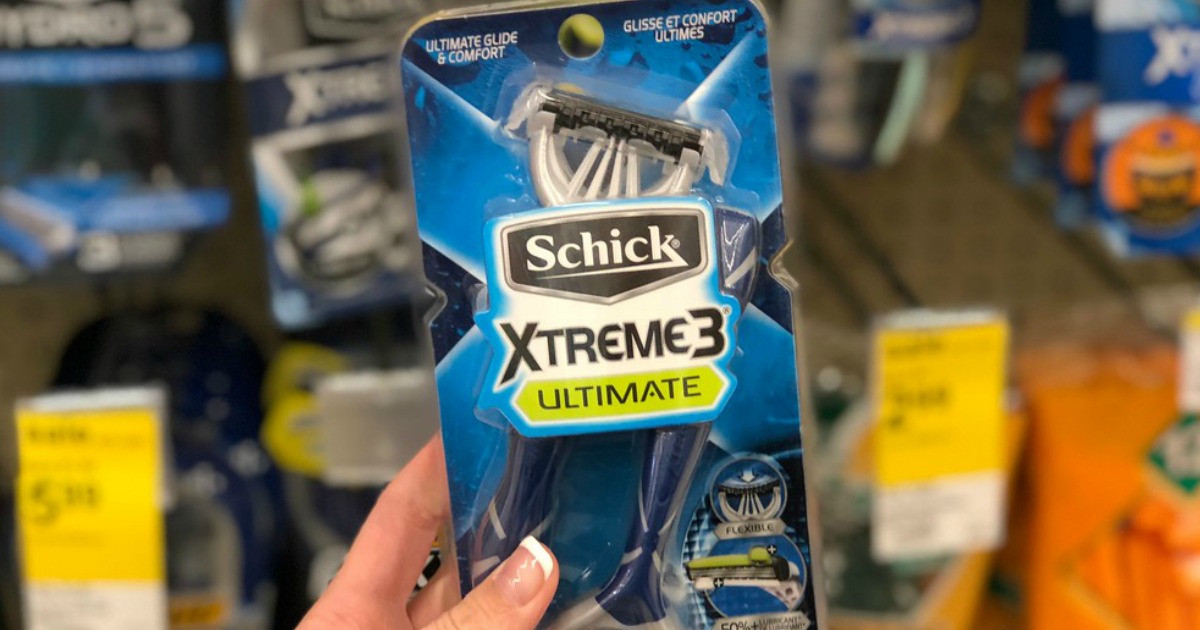 $8 Worth of NEW Schick Disposable Razor Coupons = Just $1.62 Per Pack at Walgreens