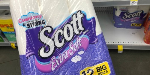 New Scott Bath Tissue Coupon = Just $3.45 for 12 Rolls at Walgreens & More