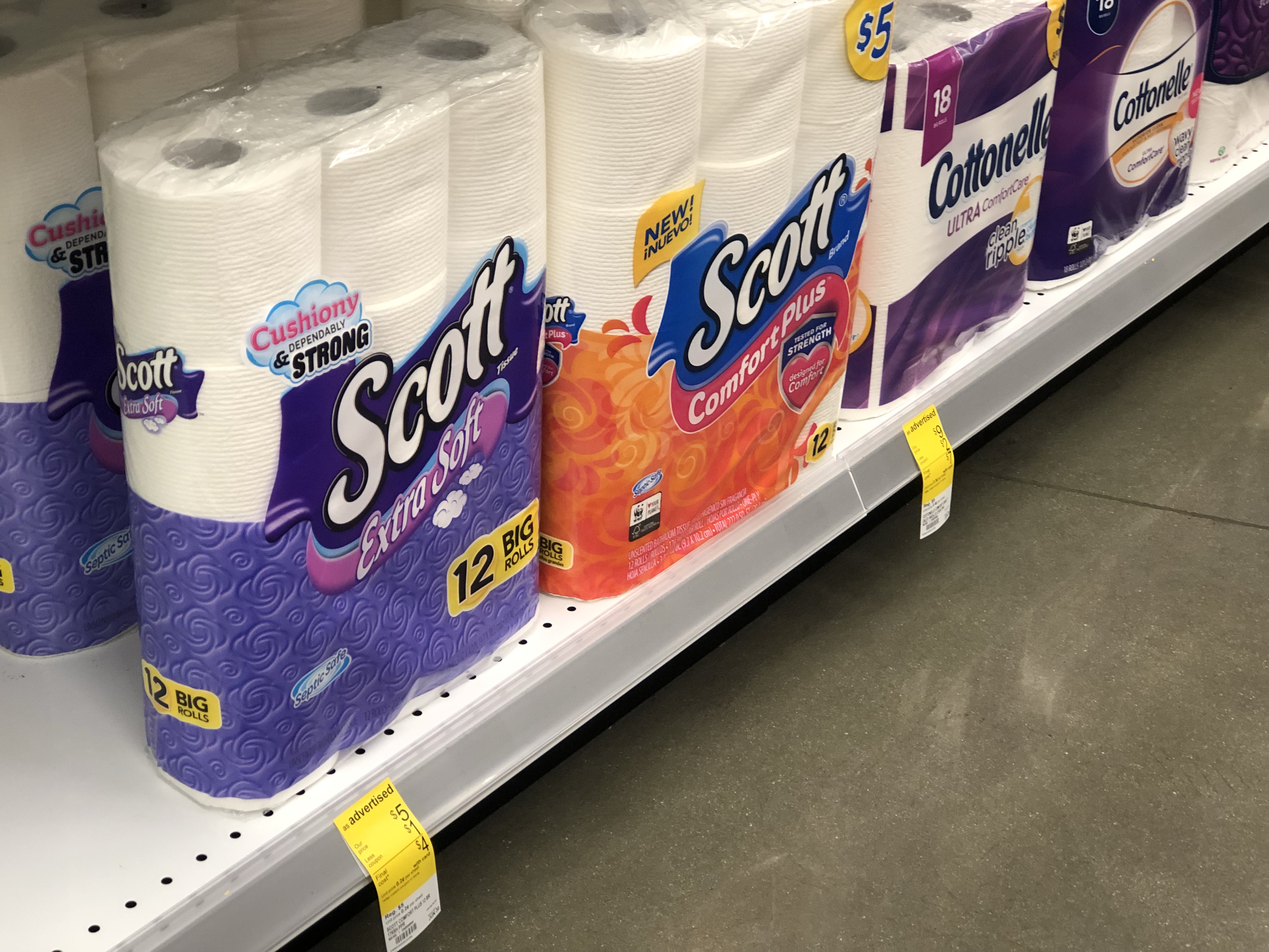 New Scott Bath Tissue Coupon = Just 3.45 for 12 Rolls at