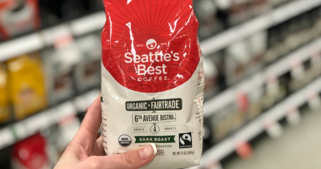 Seattle's Best Ground Coffee 12 Ounce Bag Only 2.97 at