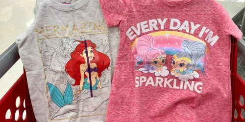 20% Off Kids Character Apparel at Target (Shimmer & Shine, Jurassic World, The Incredibles & More)