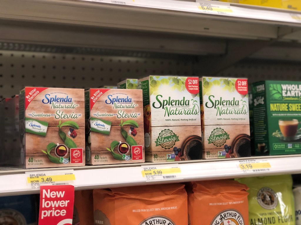 High Value $1/1 Splenda Product Printable Coupon = 40 Count Box Only $1