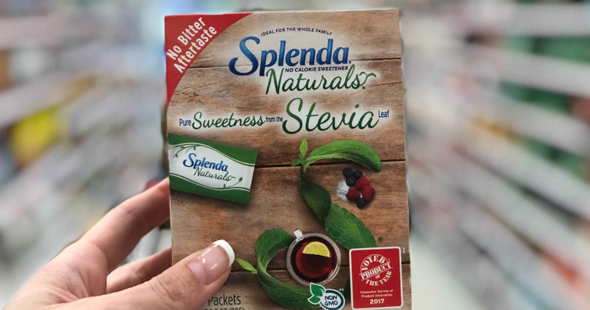 High Value 1/1 Splenda Product Printable Coupon = 40Count Box Only 1