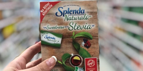 High Value $1/1 Splenda Product Printable Coupon = 40-Count Box Only $1.44 at Target