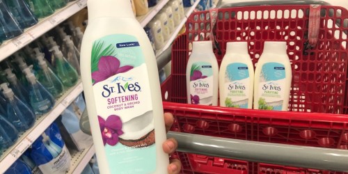 St. Ives Body Wash Just $1.32 Each After Target Gift Card & Cash Back (Regularly $4)