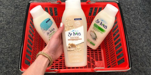 St. Ives 24oz Body Wash Only 86¢ Each at CVS After Rewards (Just Use Your Phone)