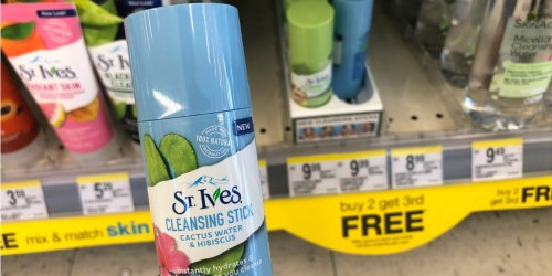 St. Ives Cleansing Sticks Only $3.66 Each (Regularly $10) After Cash Back at Walgreens
