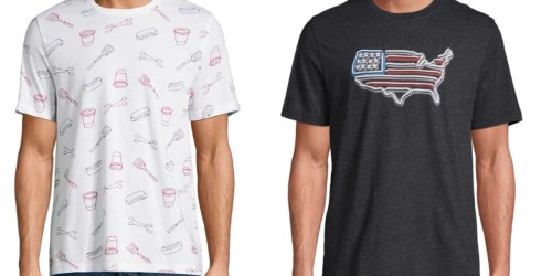 FIVE St. John’s Bay Men’s Americana Tees Only $15 on JCPenney.com (Just $3 Each)
