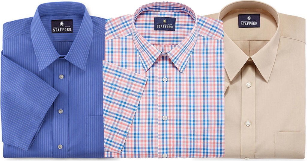JCPenney: Stafford Men's Dress Shirts Only $11.89 (Regularly $36)