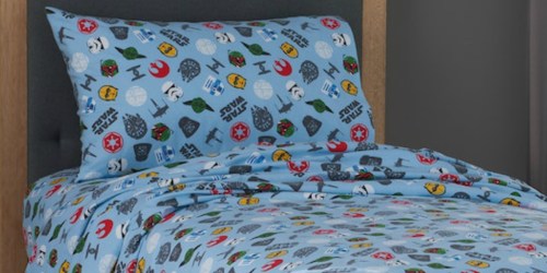 Kohl’s Cardholders: Star Wars Flannel Queen-Size Sheet Set Only $12.59 Shipped (Regularly $90)