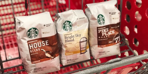 Starbucks Bagged Coffee ONLY $4.99 Each After Cash Back at Target