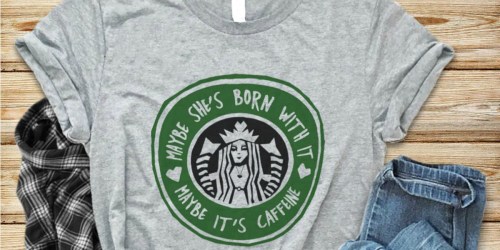 Women’s Starbucks Inspired Tees $18.98 Shipped