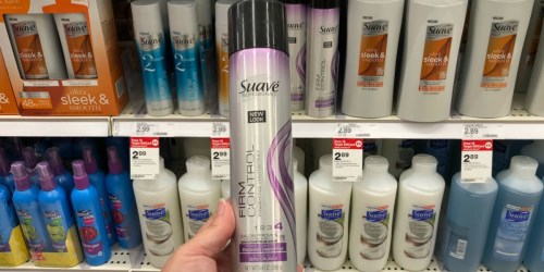 Two $1/1 Suave Hair Care Coupons = Just 26¢ Each After Target Gift Card
