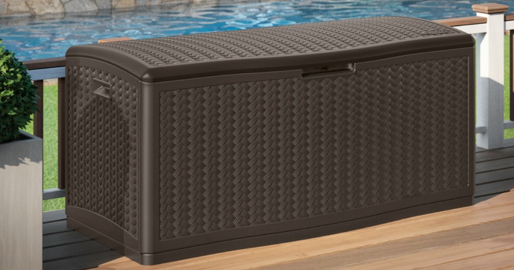 Suncast 124-Gallon Deck Box Only $99.99 Shipped - Hip2Save