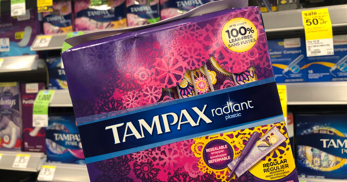 Tampax Tampons 112Count Variety Packs from 19 Shipped on Amazon