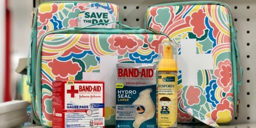 FREE First Aid Bag w/ Purchase of 3 First Aid Products at Target (In-Store & Online)