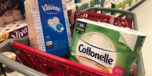 Stock-Up Deals on Household Products at Target (Cottonelle Toilet Paper, Kleenex Tissues & More)