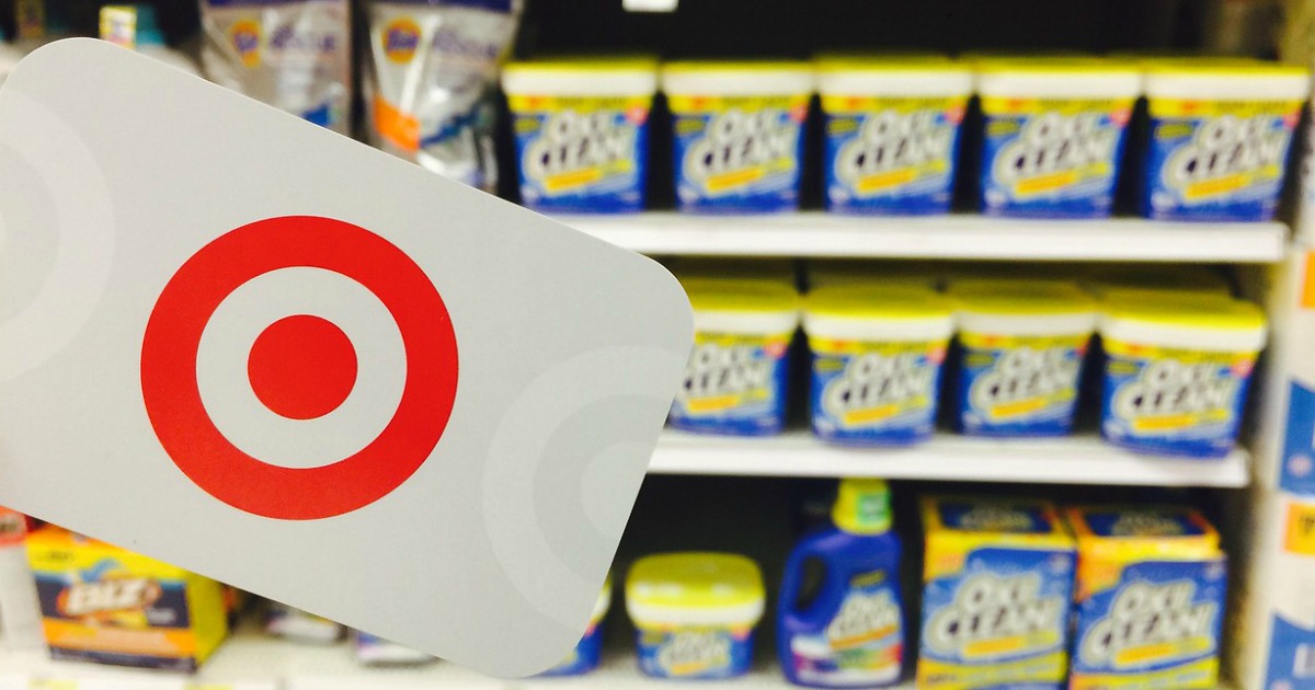 FREE 5 Target Gift Card w/25 Laundry & Household