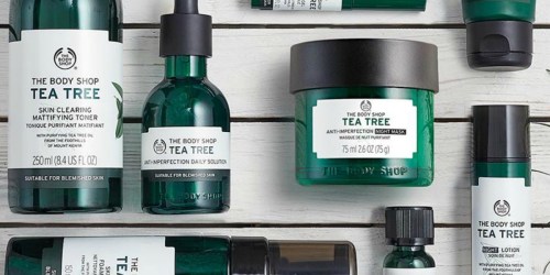 The Body Shop Tea Tree Products as Low as $3 + FREE Shipping