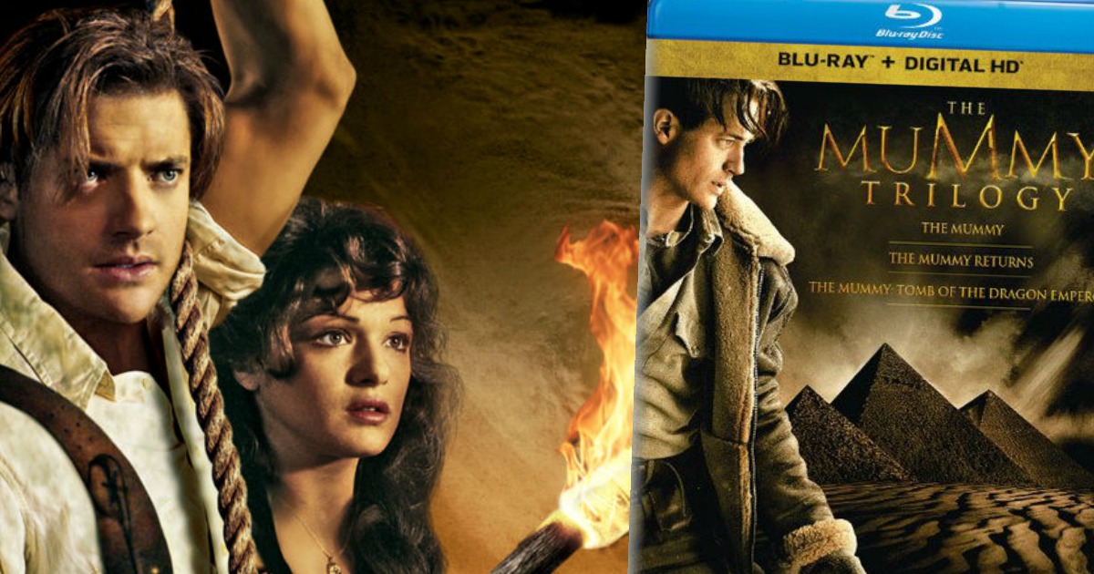 The Mummy Trilogy Blu-ray + Digital HD Only $9.96 (Regularly $20)