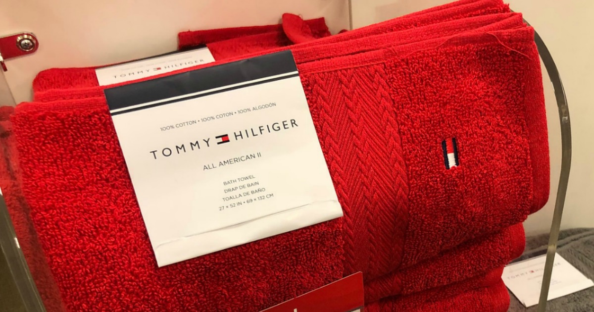 Tommy Hilfiger All American II Red Towel