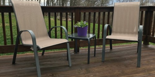 Target.com: Threshold Sling Stacking Patio Chairs Only $14.53 & More