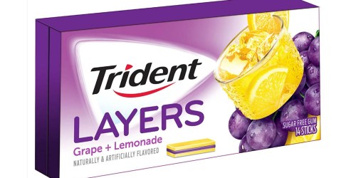 Amazon: Trident Layers Sugar Free Gum 12-Pack Just $8.10 Shipped (Only 68¢ Per Pack)