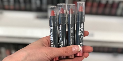 60% Off Ulta Beauty Lip Crayons, Mineral Blush, Brushes & More