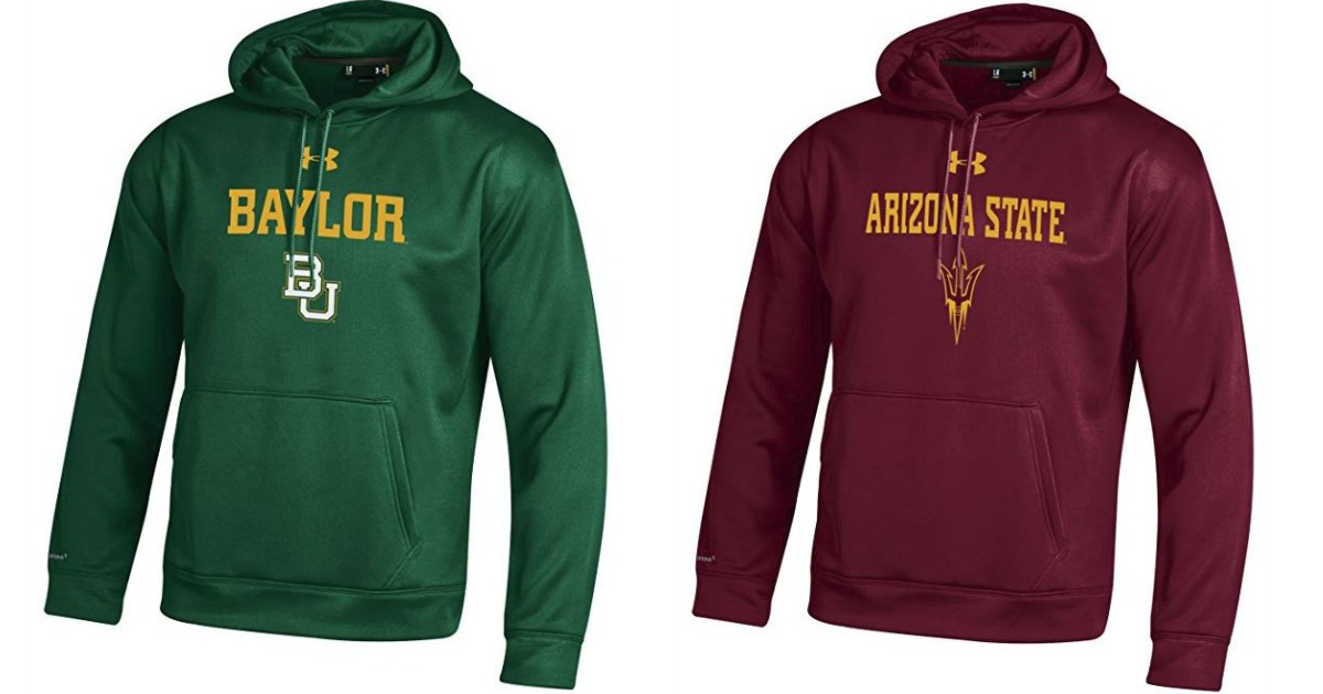 Amazon Under Armour NCAA Men's Fleece Hoodies as Low as 7.66