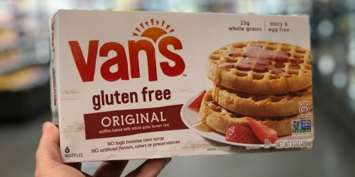 Van’s Gluten-Free Waffles Only 72¢ After Cash Back at Walmart