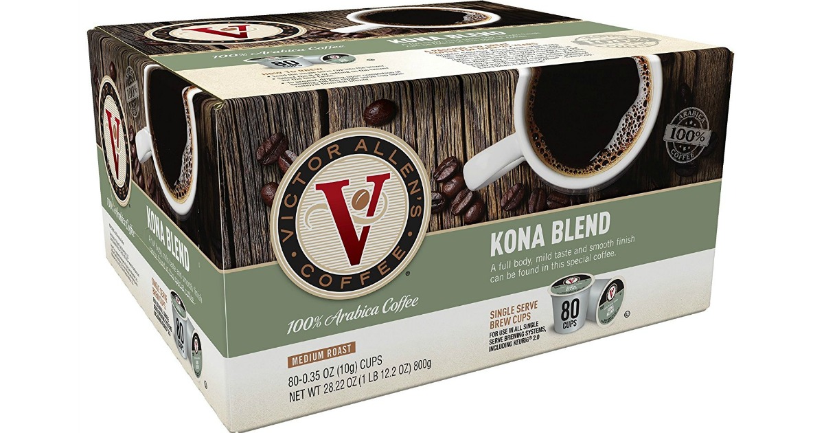 Amazon: Victor Allen 80 Count K-Cups 