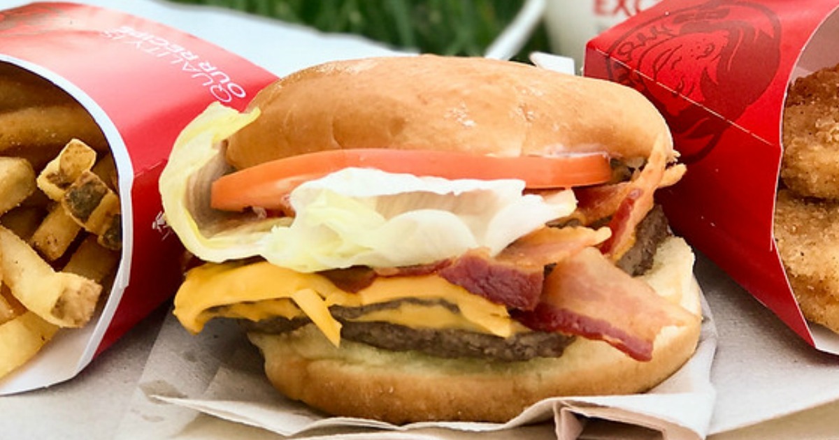 50 Off Wendy's Baconator Burger & More