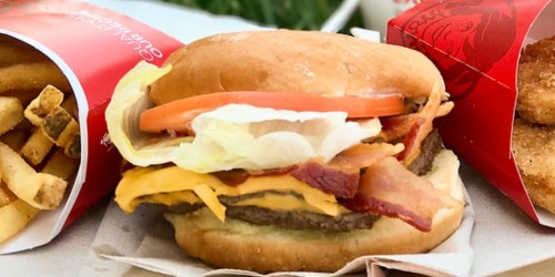50% Off Wendy’s Baconator Burger & More
