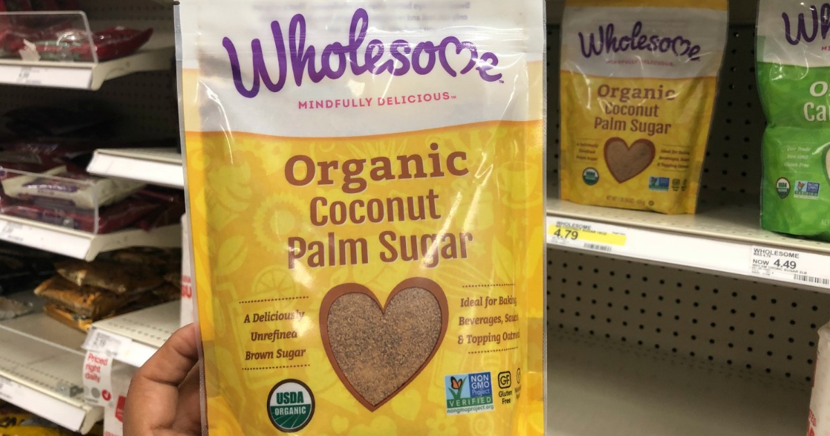 Wholesome Organic Coconut Palm Sugar Only 1.83 After Cash Back at