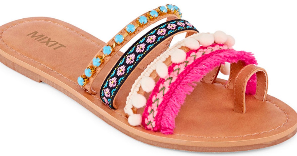 JCPenney Women's Sandals Only 7.99 Each (Regularly 27)