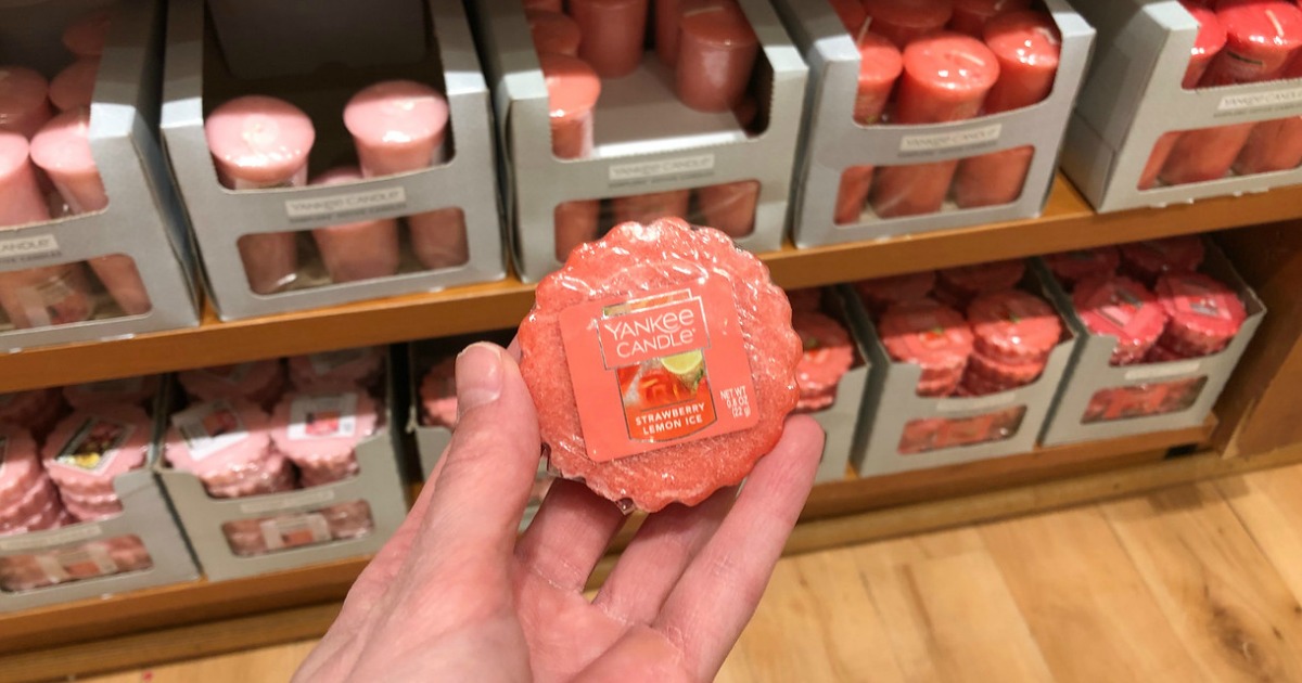 Yankee Candle Tarts Wax Melts Only 50¢ Each (Regularly $2) - Valid 
