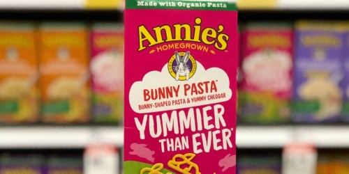 Amazon: Annie’s Bunny Organic Pasta w/ Cheese 12-Pack ONLY $8.29 Shipped (69¢ Per Box)