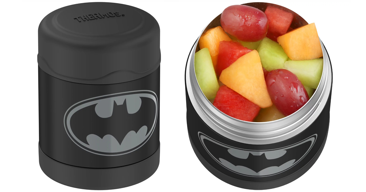 Thermos Batman 10 oz Funtainer Food Jar - Black