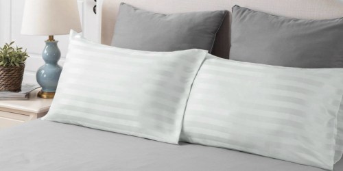 Amazon: Bedsure Queen Satin Pillowcases 2-Pack Only $7.99 + More