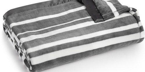 Macy’s: Berkshire Plush Blankets Only $9.96 (Regularly $70)