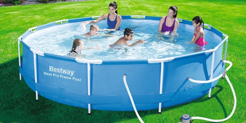 Bestway Steel Pro Frame Pool Only $103.99 Shipped (Regularly $250) + Get $20 Kohl’s Cash