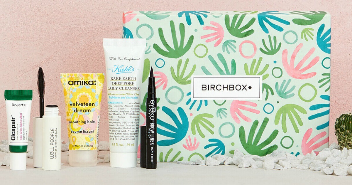 Birchbox 5 Deluxe Beauty Samples AND Free Mini Benefit Highlighter