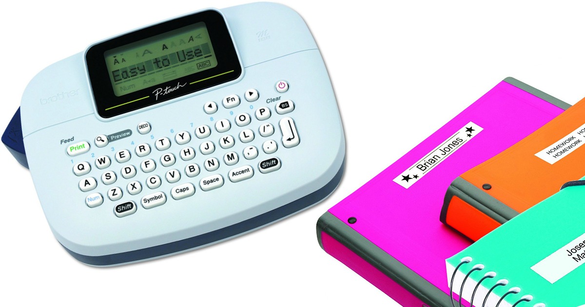 Brother P Touch Label Maker How To Use - Pensandpieces