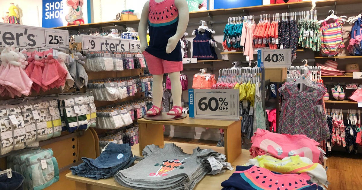 Carter's Kids Apparel as Low as 2.39 (Regularly 12+)