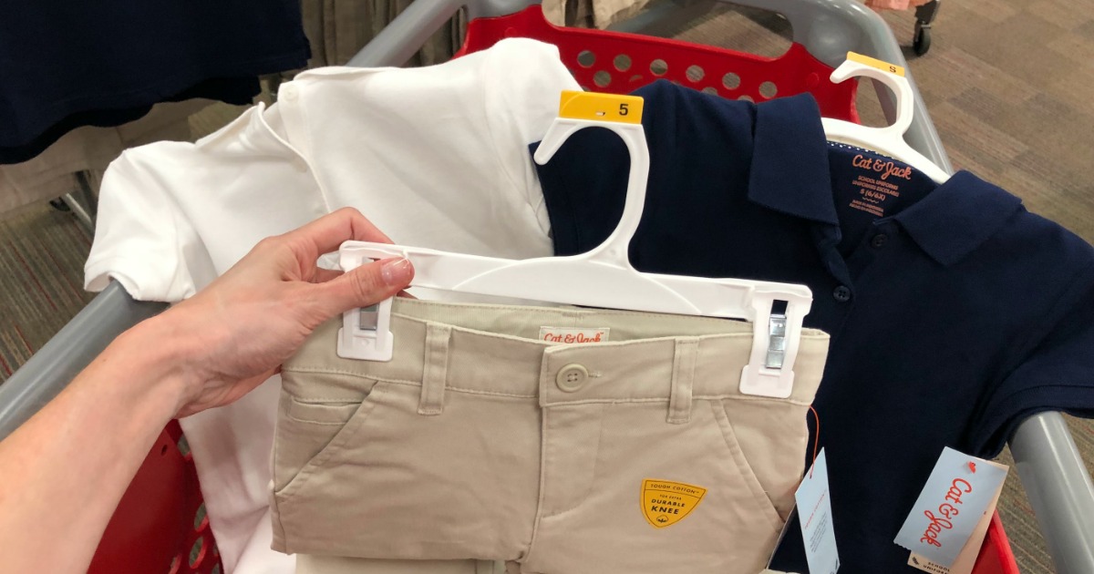Cat & Jack School Uniform Pieces Starting at 4.50 at Target